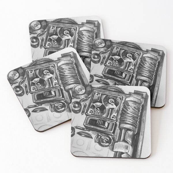 Item preview, Copy of Machinery black and white drawing NO.3 designed and sold by Inkorama.