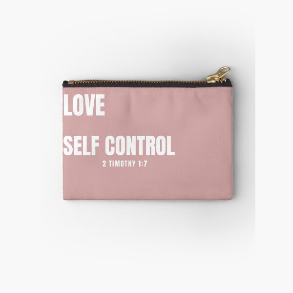 Item preview, Power Love Self Control – 2 Timothy 1:7 Christian Minimalist Design designed and sold by BuiltbyFaith.