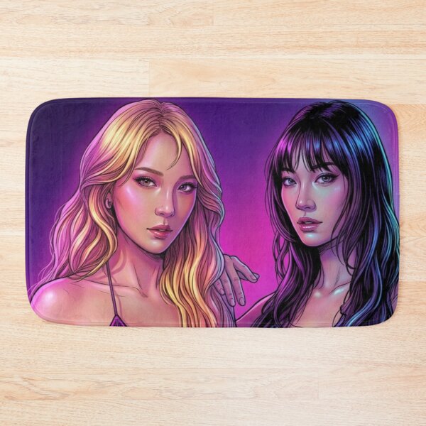 Item preview,  Hot Neon Nights Thai GL Tv Series Lgbtq+ WLW Decor Poster Print Art Comic designed and sold by Mind Space.