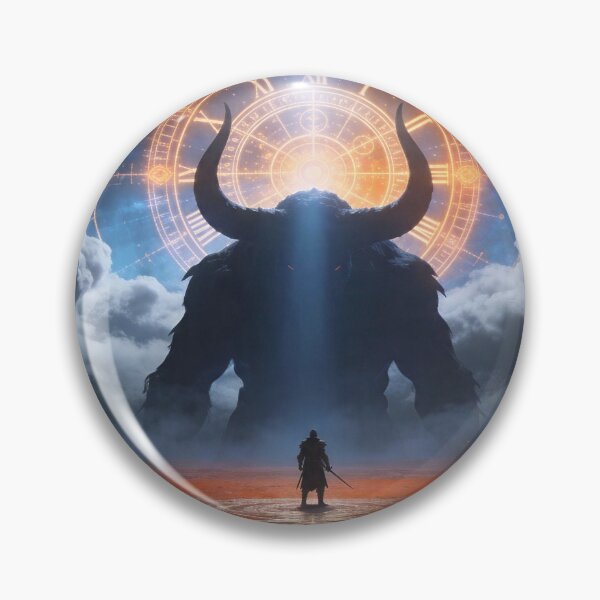 Item preview, Mystical Warrior Confronts Giant Beast designed and sold by deadstudio.