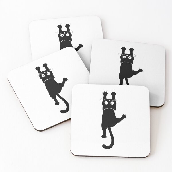 Item preview, Black Cat holding on  designed and sold by InfiniteOrbit.