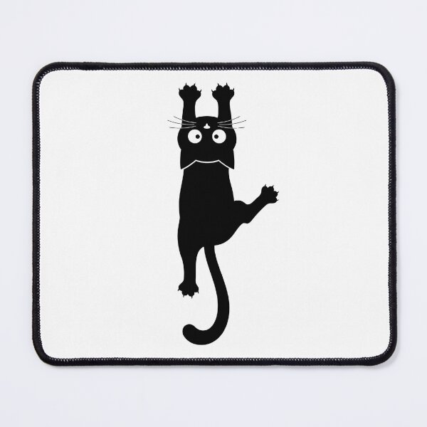 Item preview, Black Cat holding on  designed and sold by InfiniteOrbit.