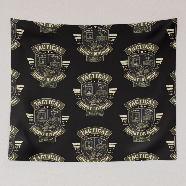 Item preview, Tactical Hobby Division 3D Printing, Ham Radio, & Gardening Design designed and sold by thelivingrp.