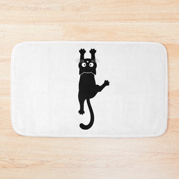 Item preview, Black Cat holding on  designed and sold by InfiniteOrbit.