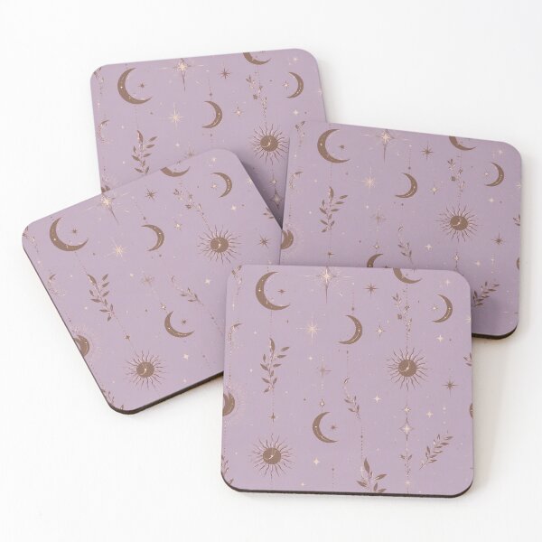 Item preview, Celestial Moon Garden – Mystic Boho Pattern | Sun Moon & Stars Aesthetic designed and sold by Fernhaven.