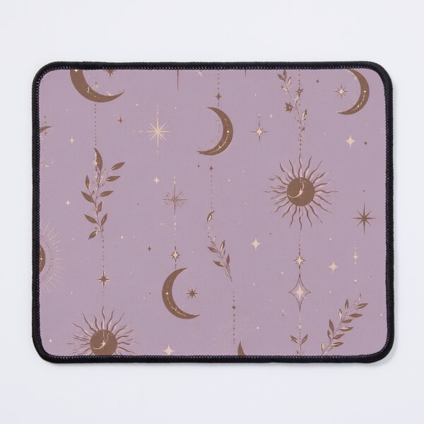 Item preview, Celestial Moon Garden – Mystic Boho Pattern | Sun Moon & Stars Aesthetic designed and sold by Fernhaven.