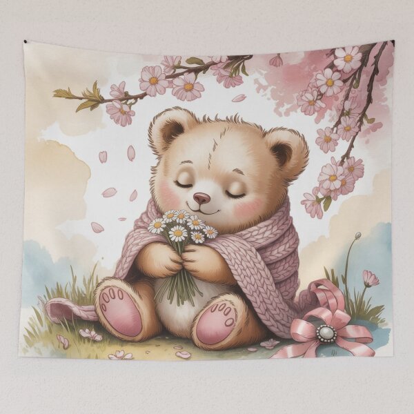 Item preview, Cozy Forest Friends Watercolor Design designed and sold by tim tal.