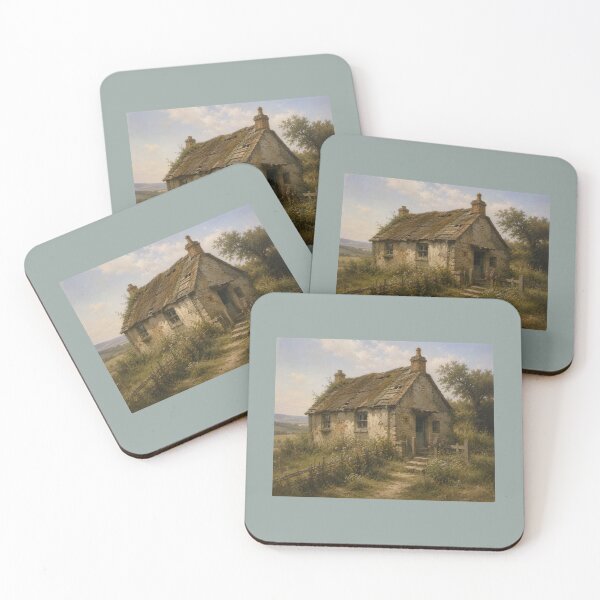 Item preview, Tumbled down cottage in style of R Whitaker designed and sold by Collector-RB.
