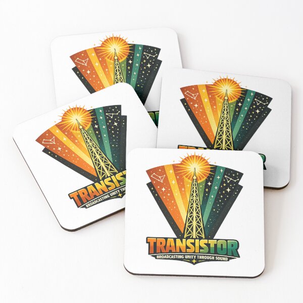 Item preview, Transistor Sunrise Broadcast Tower Retro Art designed and sold by Dresut.