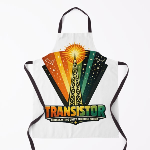 Item preview, Transistor Sunrise Broadcast Tower Retro Art designed and sold by Dresut.