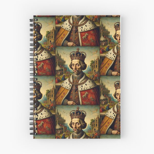 Item preview, The Vampire King Hieronymus Bosch Medieval inspired painting designed and sold by Vintage Designs +.