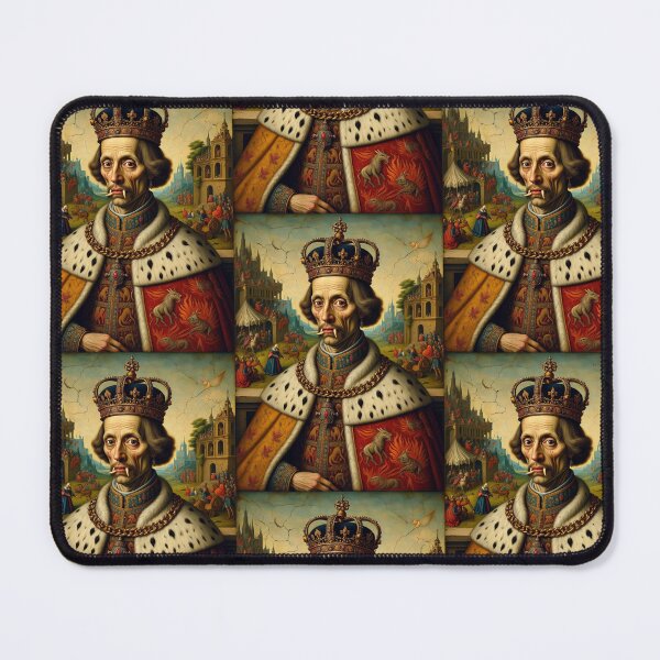Item preview, The Vampire King Hieronymus Bosch Medieval inspired painting designed and sold by Vintage Designs +.