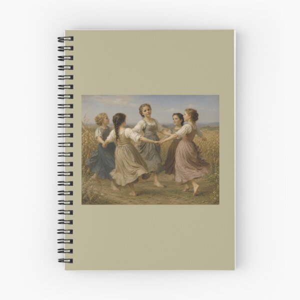 Item preview, Young girls dancing in the style of W A Bouguereau designed and sold by Collector-RB.