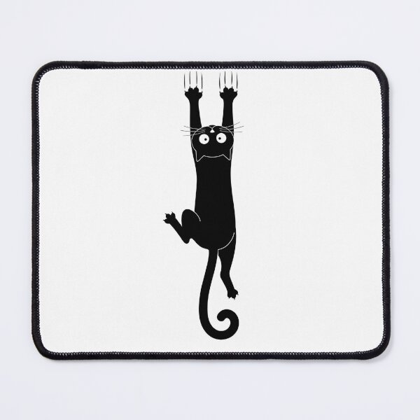 Item preview, Black Cat holding on  designed and sold by InfiniteOrbit.