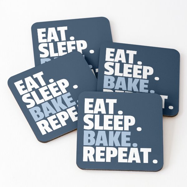 Item preview, Eat Sleep Bake Repeat Funny Baking Quote designed and sold by MaryAller.