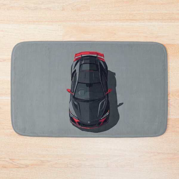 Item preview, Modern Honda NSX Type S Hybrid Supercar Top View Vector Illustration designed and sold by Motorline44.