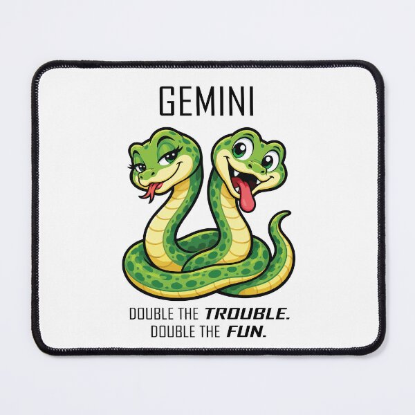 Item preview, Double the Trouble. Double the fun.  designed and sold by Remake Design Lab.