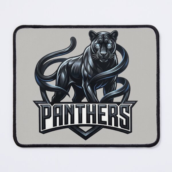 Item preview, Carolina Panthers Black Panther Mascot Shield Design designed and sold by MythicCotton.