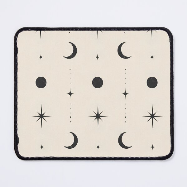 Item preview, Celestial Noir – Minimalist Moon & Stars Pattern | Modern Mystic Aesthetic designed and sold by Fernhaven.