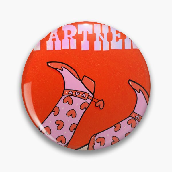 Item preview, Howdy Partner – Retro Cowgirl Boots Print designed and sold by kind-words.