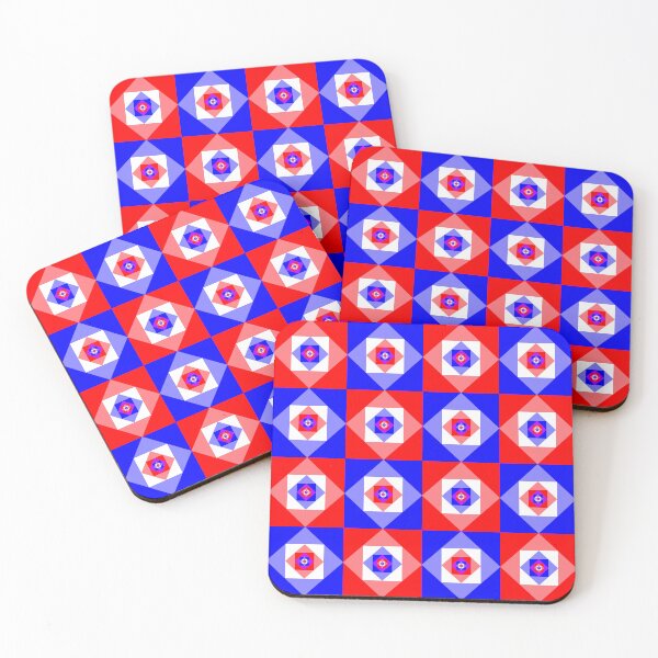 Item preview, Geometric Quilt: American Flag/4th Of July 2 designed and sold by SarahJosArt.