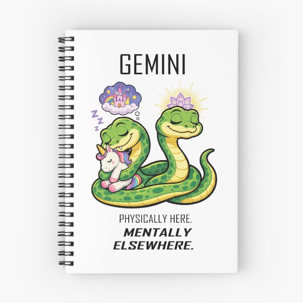 Item preview, Gemini: Physically Here. Mentally Elsewhere. designed and sold by Remake Design Lab.