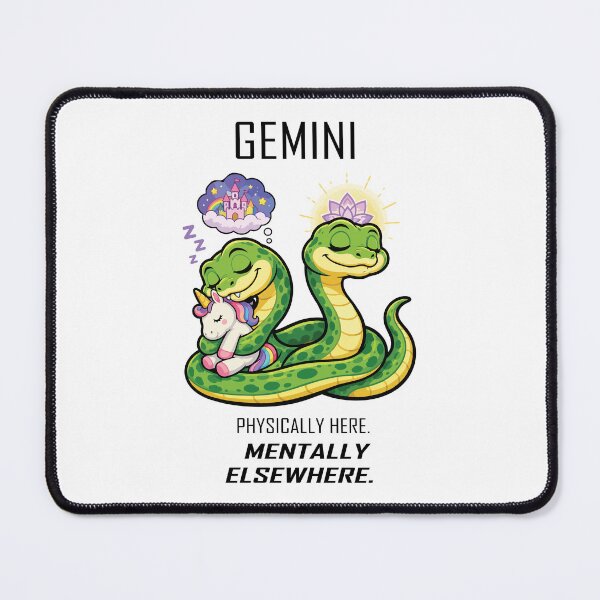 Item preview, Gemini: Physically Here. Mentally Elsewhere. designed and sold by Remake Design Lab.