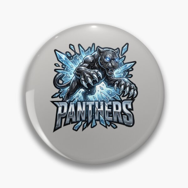Item preview, Carolina Panthers Ice Breaker Panther Power Design designed and sold by MythicCotton.