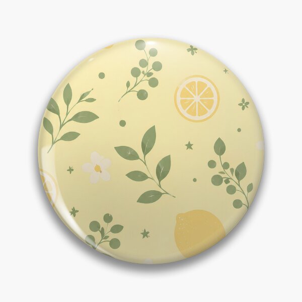Item preview, Lemon Blossom Breeze – Citrus Garden Pattern | Soft Summer Botanical Aesthetic designed and sold by Fernhaven.