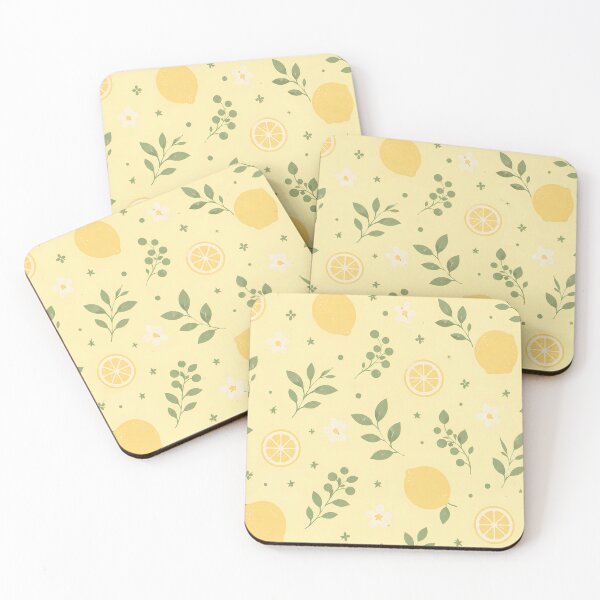 Item preview, Lemon Blossom Breeze – Citrus Garden Pattern | Soft Summer Botanical Aesthetic designed and sold by Fernhaven.