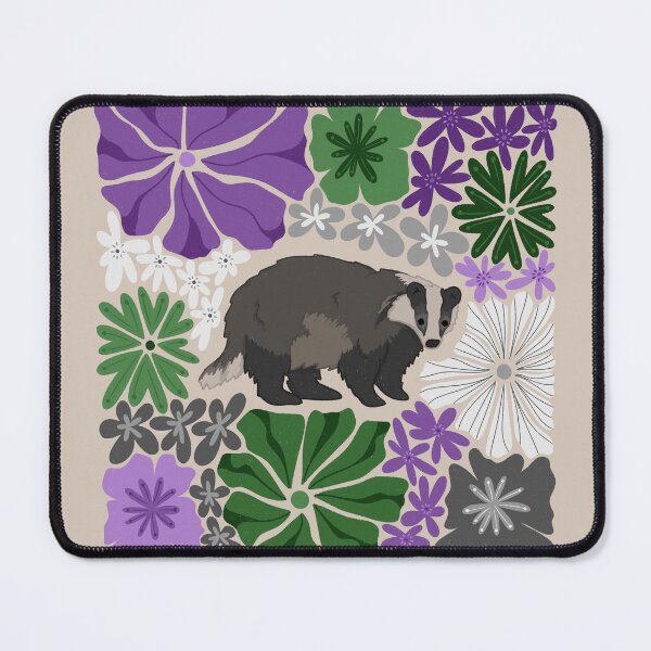 Item preview, Badger - Genderqueer Flag PRINT designed and sold by HannahReeStudio.
