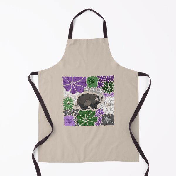 Item preview, Badger - Genderqueer Flag PRINT designed and sold by HannahReeStudio.