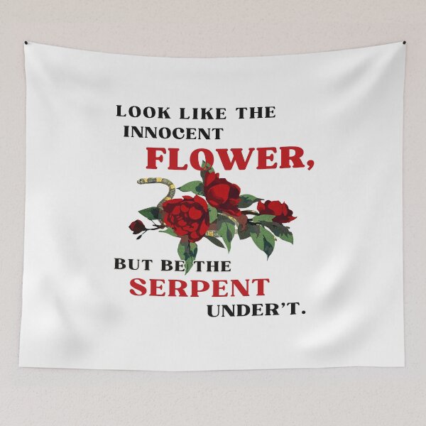 Item preview, Lady Macbeth Quote Shakespeare Look Like The Innocent Flower, Serpent Under't. designed and sold by violet-hope.