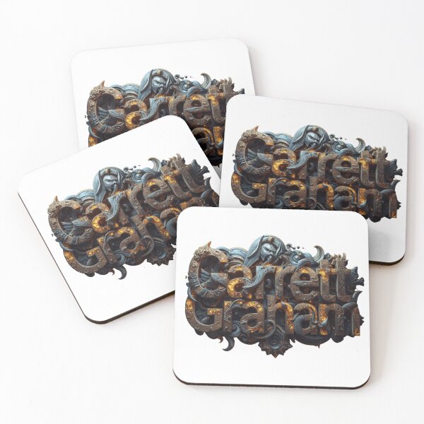 Item preview, Secret Graham Dark Fantasy Typography Art | Gothic 3D Lettering Design designed and sold by Vvmd.