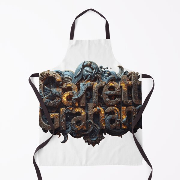 Item preview, Secret Graham Dark Fantasy Typography Art | Gothic 3D Lettering Design designed and sold by Vvmd.
