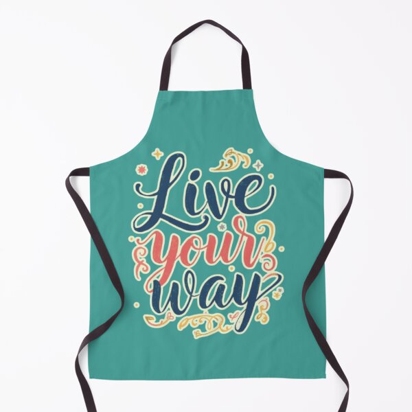 Item preview, Charming Live Your Way Calligraphy Text Design designed and sold by Miheerala.
