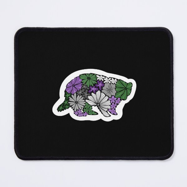 Item preview, Badger - Genderqueer Flag STICKER designed and sold by HannahReeStudio.
