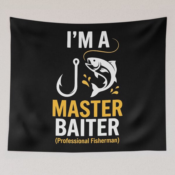 Item preview, I'm A Master Baiter designed and sold by Amir Faysal.