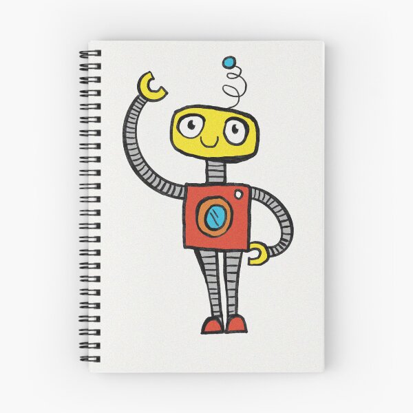 Item preview, Cute robot illustration designed and sold by Vintage Designs +.