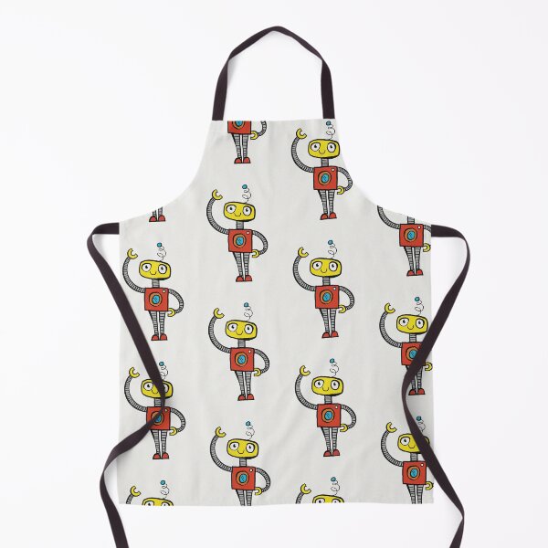 Item preview, Cute robot illustration designed and sold by Vintage Designs +.