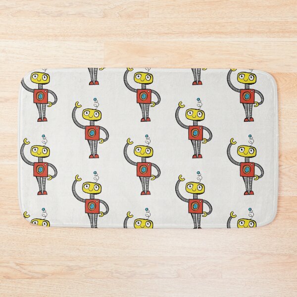 Item preview, Cute robot illustration designed and sold by Vintage Designs +.