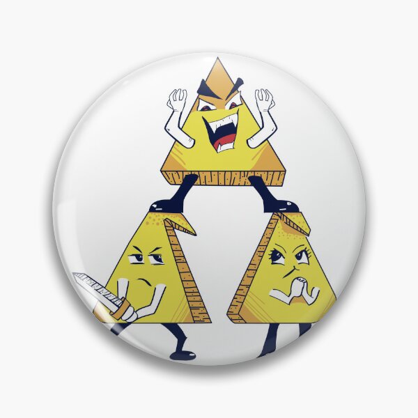 Item preview, triforce cartoon style designed and sold by samuzai.