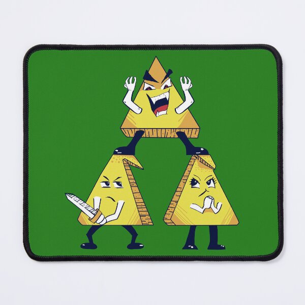Item preview, triforce cartoon style designed and sold by samuzai.