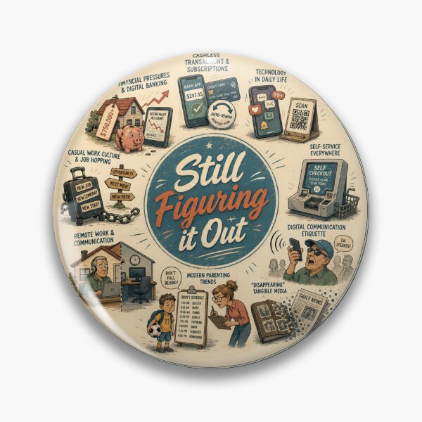 Item preview, Still figuring it out... designed and sold by Fifty2Skidoo.