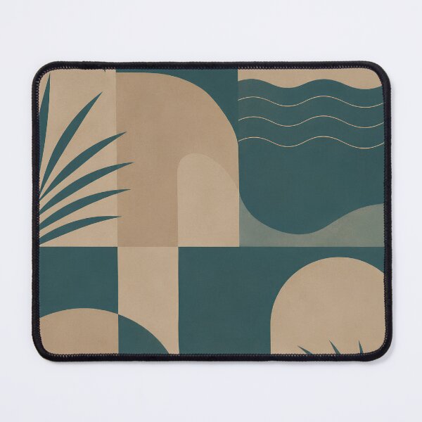 Item preview, Coastal Geometry – Minimalist Ocean & Arch Wall Art | Modern Mediterranean Aesthetic designed and sold by Fernhaven.