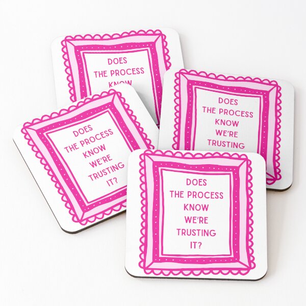 Item preview, Does The Process Know We're Trusting It? Funny Sarcastic Life Quote Trust Process designed and sold by RetroMini2026.