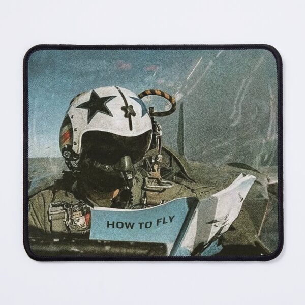 Item preview, Learning to Fly Fighter Pilot Meme Art designed and sold by Not Hugo.
