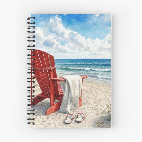 Item preview, Adirondack Beach Chair in Sand with Blanket designed and sold by Maria Dryfhout.