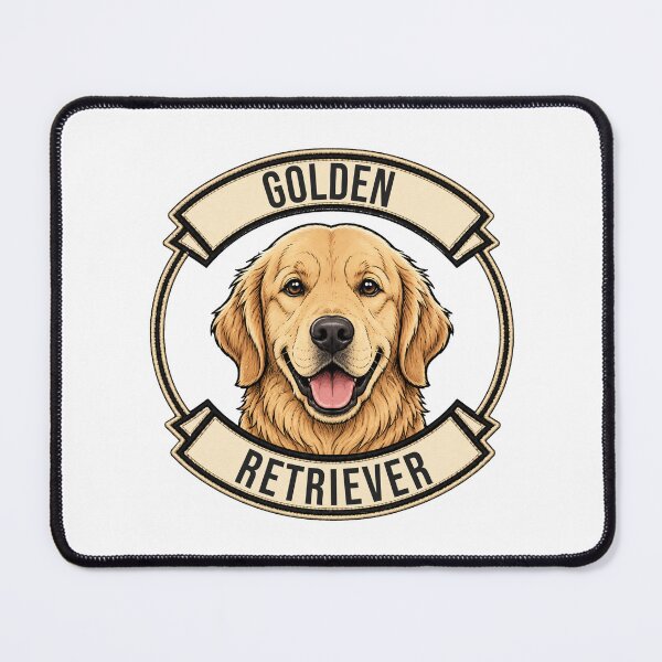 Item preview, Adorable Golden Retriever Puppy in a Moment of Pure Joy designed and sold by JacekKita.