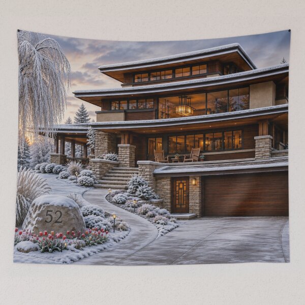 Item preview, Dream House - Winter designed and sold by Fifty2Skidoo.